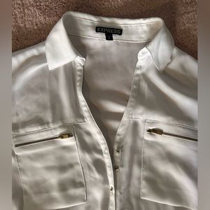 Express button up blouse